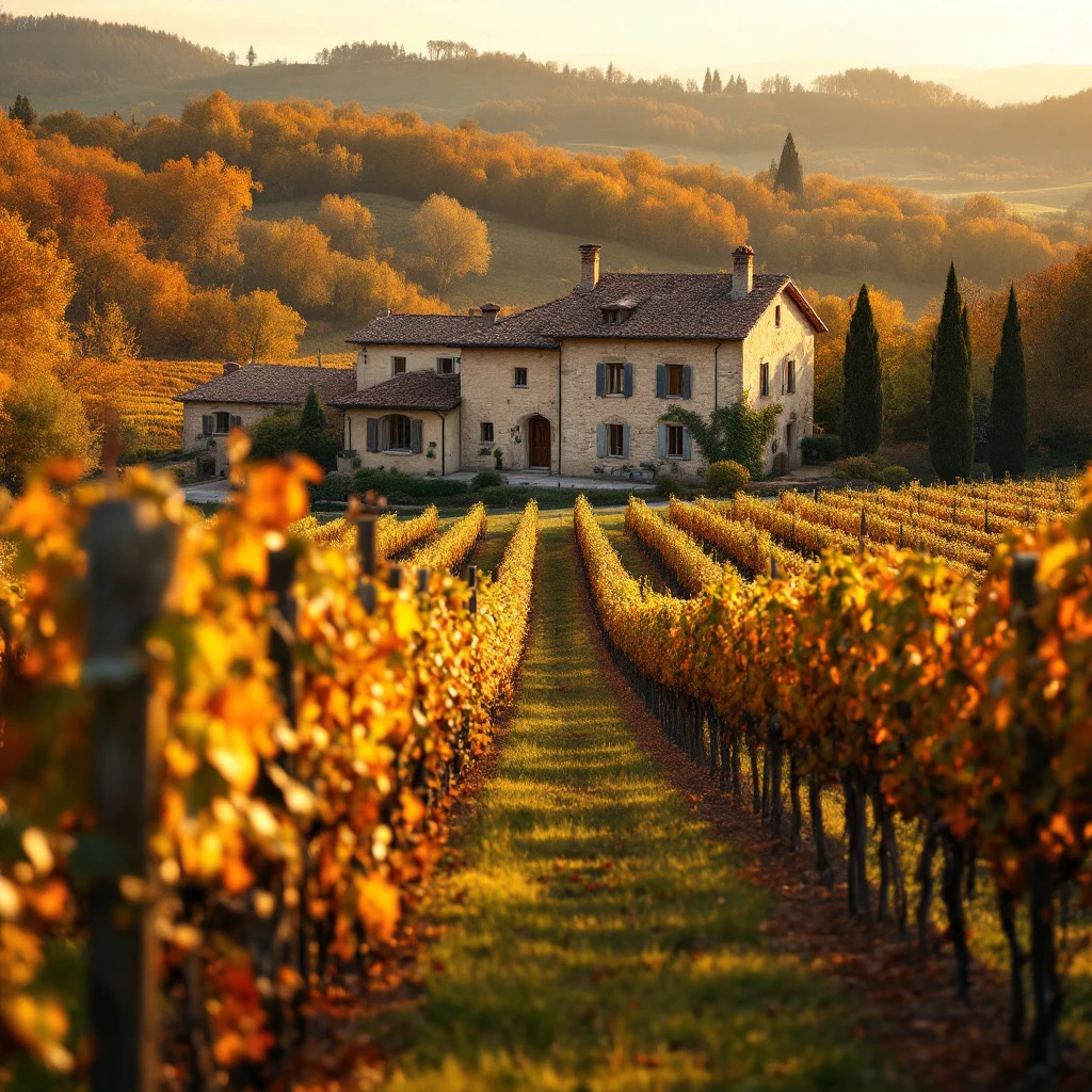 cantina con botti di rovere e volte in mattoni antichi